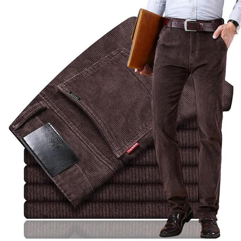 Classic Men's Corduroy Trousers for Comfort and Style