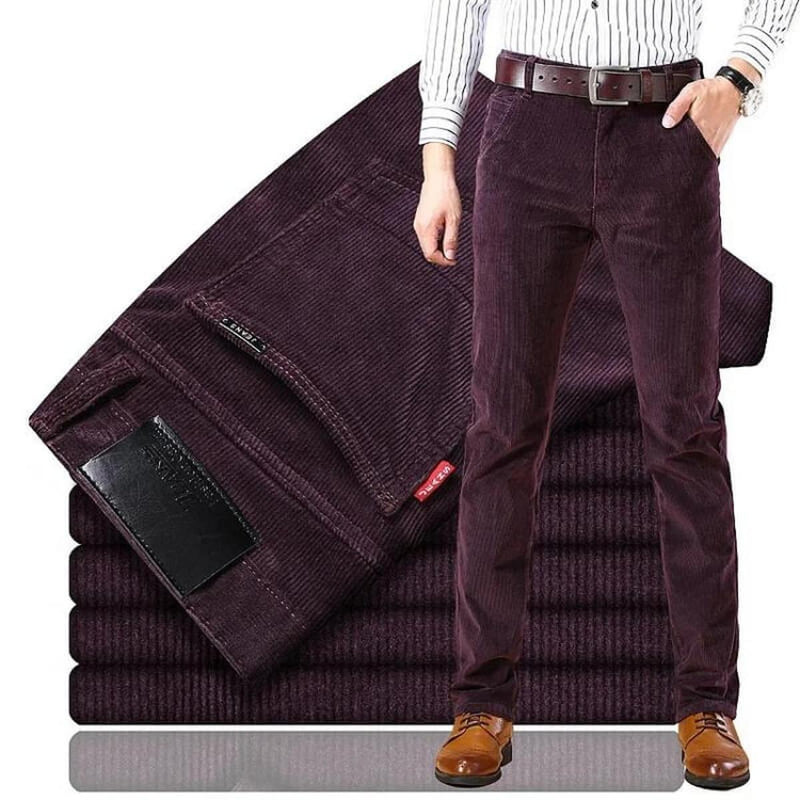 Classic Men's Corduroy Trousers for Comfort and Style