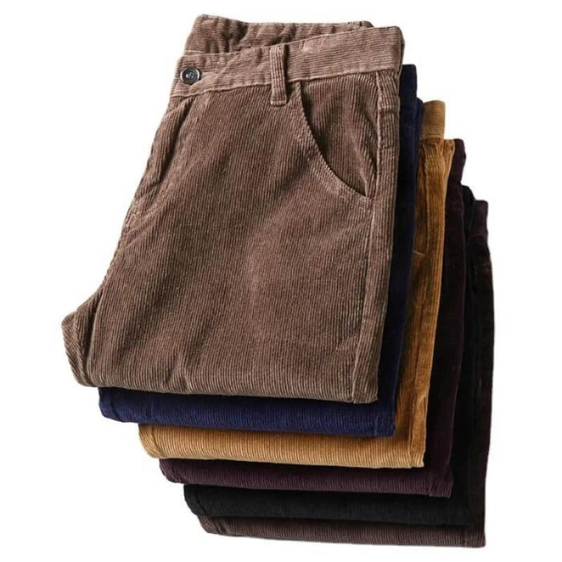 Classic Men's Corduroy Trousers for Comfort and Style