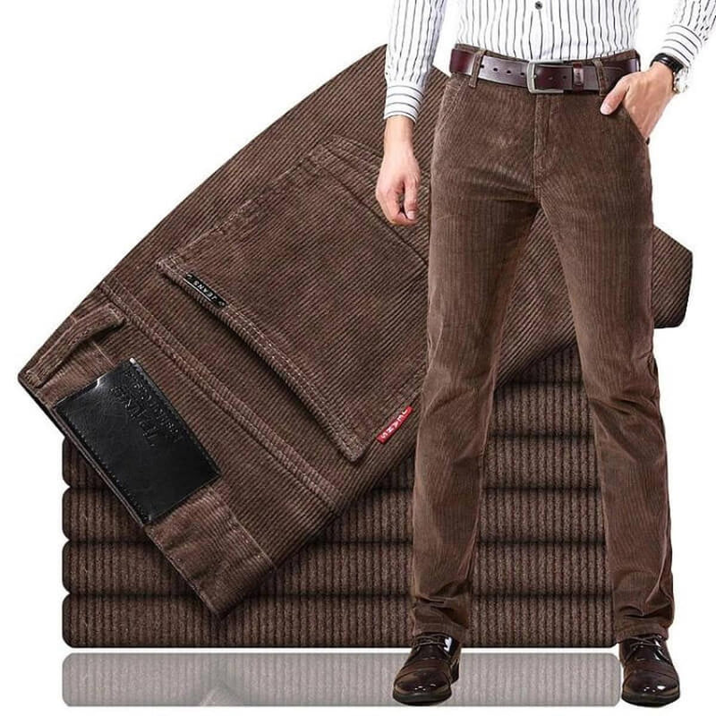 Classic Men's Corduroy Trousers for Comfort and Style