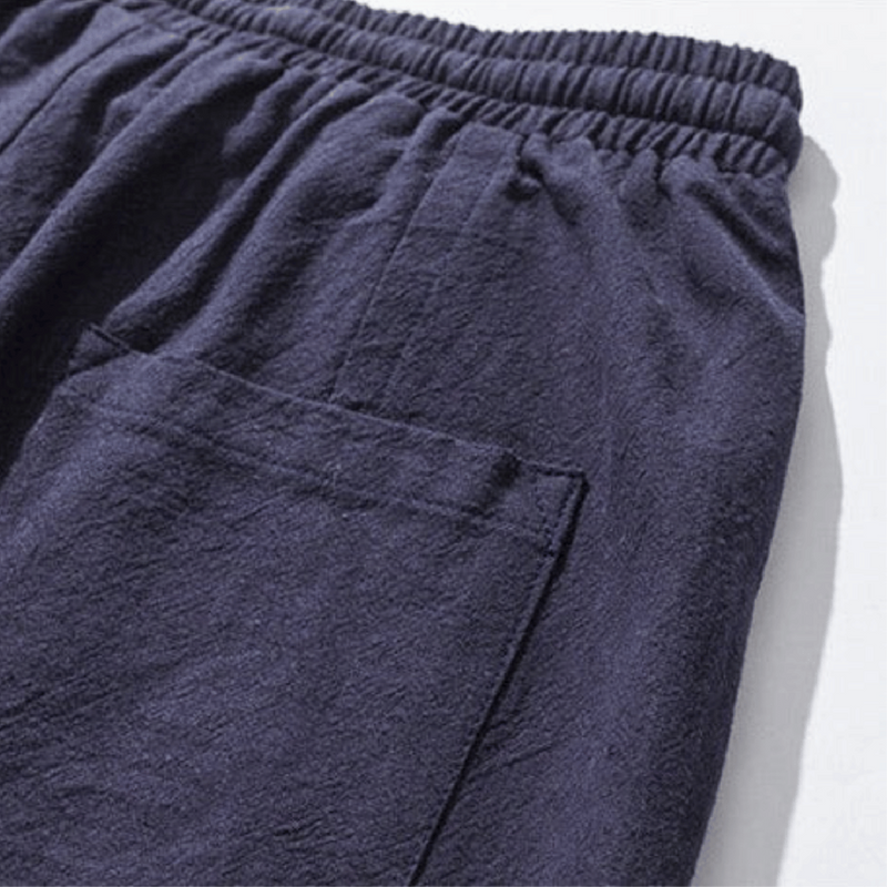 Japanese Style Wide Leg Trousers For Men