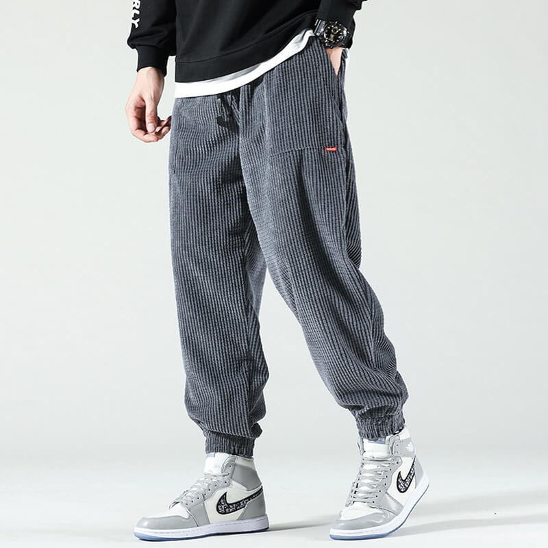 Men's Loose Fit Corduroy Pants