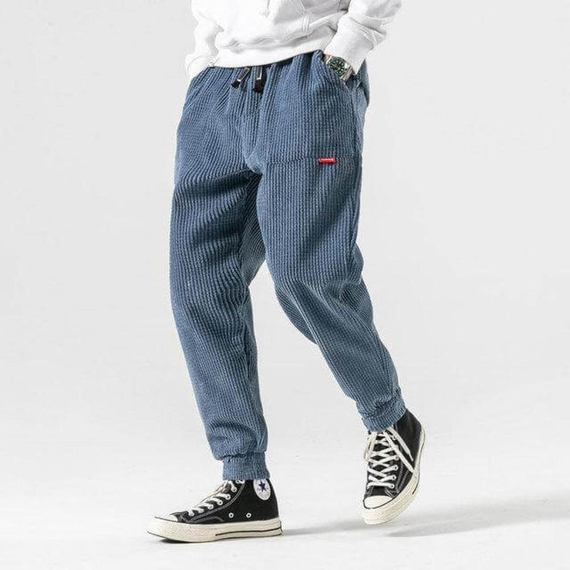Men's Loose Fit Corduroy Pants