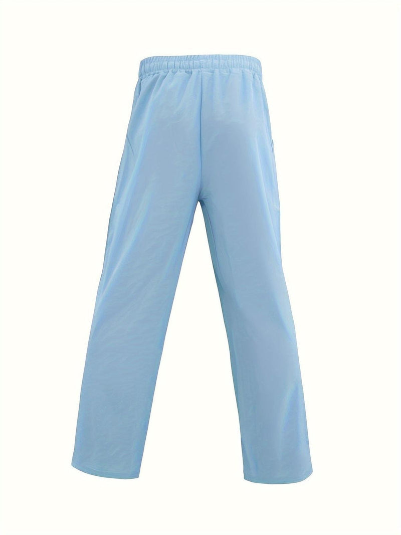 Men's Relaxed Fit Linen Drawstring Pants