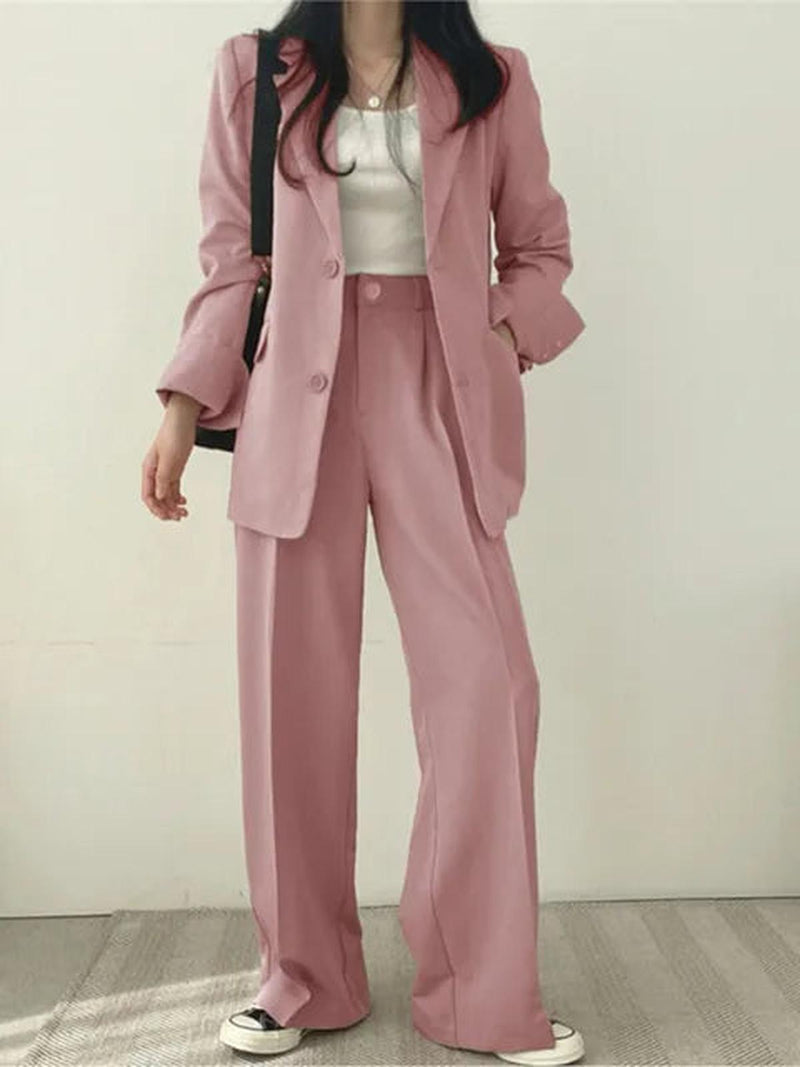Women's Professional Two-Piece Suit Set