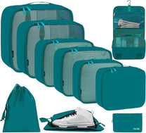 10-Piece Packing Cube Set For Travel Organisation And Space Saving