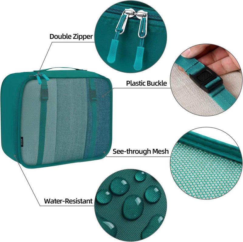 10-Piece Packing Cube Set For Travel Organisation And Space Saving