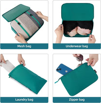10-Piece Packing Cube Set For Travel Organisation And Space Saving