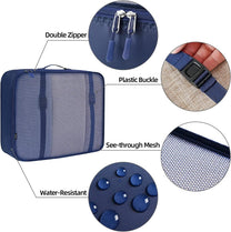 10-Piece Packing Cube Set For Travel Organisation And Space Saving