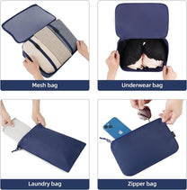 10-Piece Packing Cube Set For Travel Organisation And Space Saving
