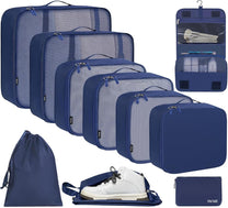 10-Piece Packing Cube Set For Travel Organisation And Space Saving