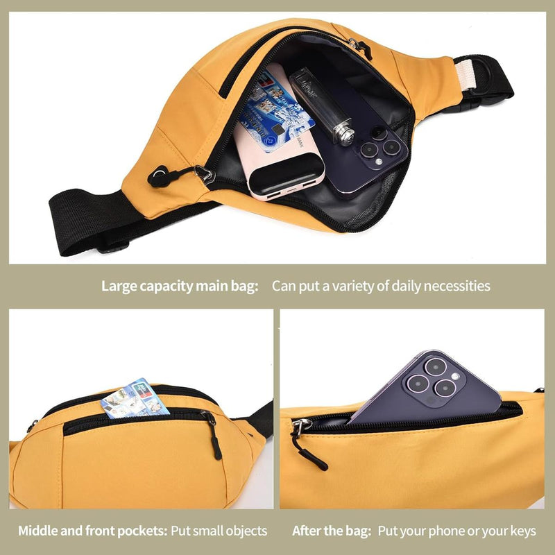 1+1 Free Waterproof Crossbody Bag With Multiple Compartments