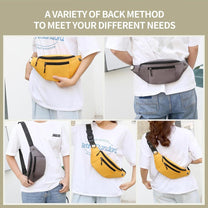 1+1 Free Waterproof Crossbody Bag With Multiple Compartments
