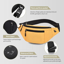 1+1 Free Waterproof Crossbody Bag With Multiple Compartments