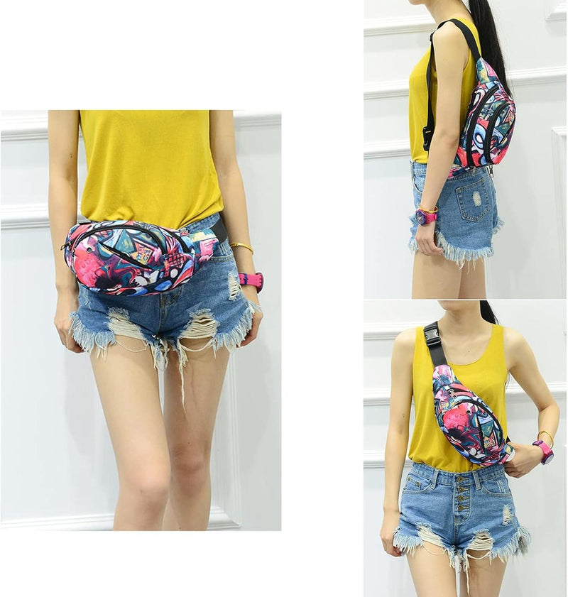 1+1 Free Waterproof Crossbody Bag With Multiple Compartments