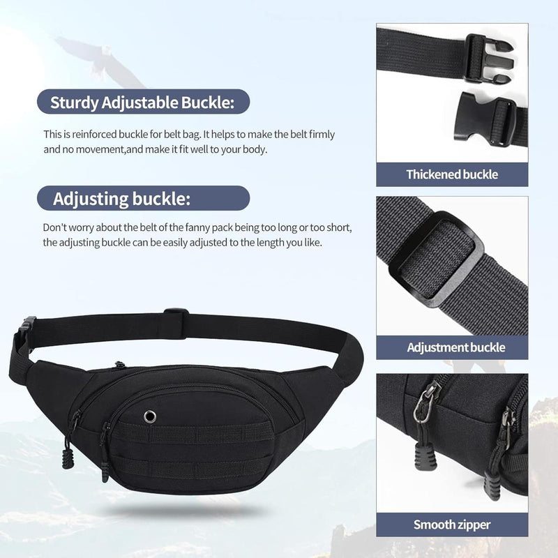 1+1 Free Waterproof Crossbody Bag With Multiple Compartments