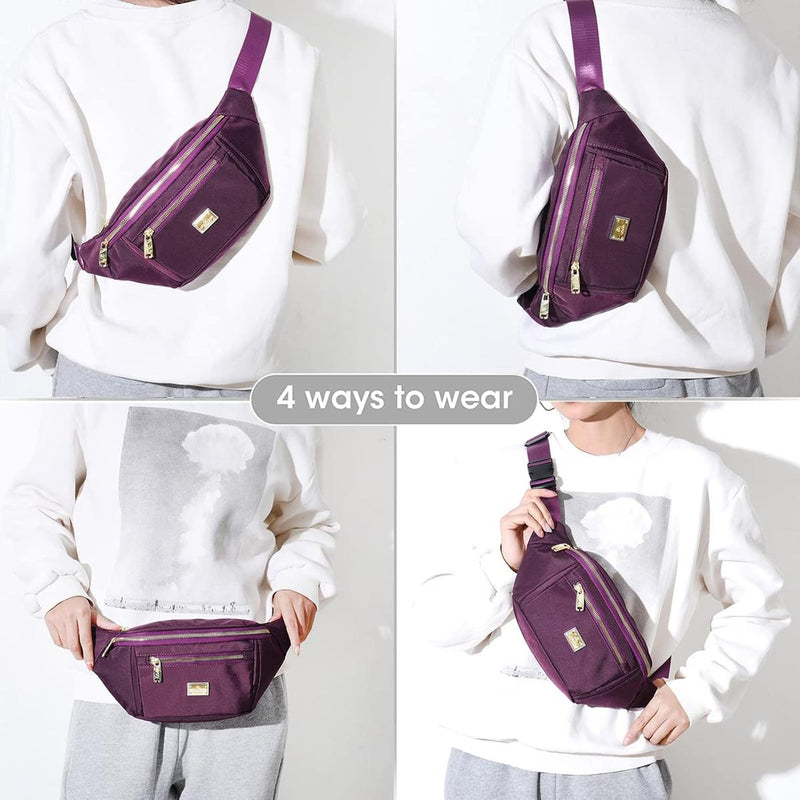 1+1 Free Waterproof Crossbody Bag With Multiple Compartments