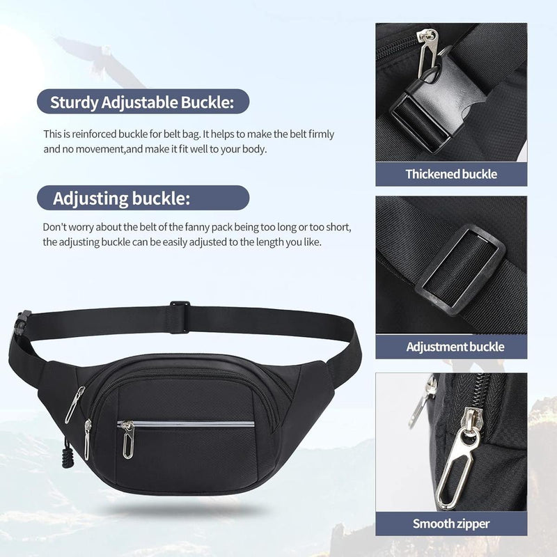 1+1 Free Waterproof Crossbody Bag With Multiple Compartments
