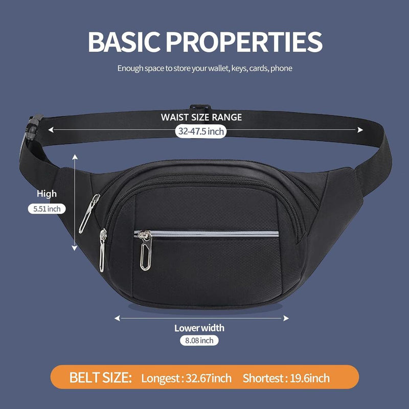 1+1 Free Waterproof Crossbody Bag With Multiple Compartments