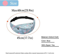 1+1 Free Waterproof Flamingo Print Waistbag - Lightweight And Adjustable
