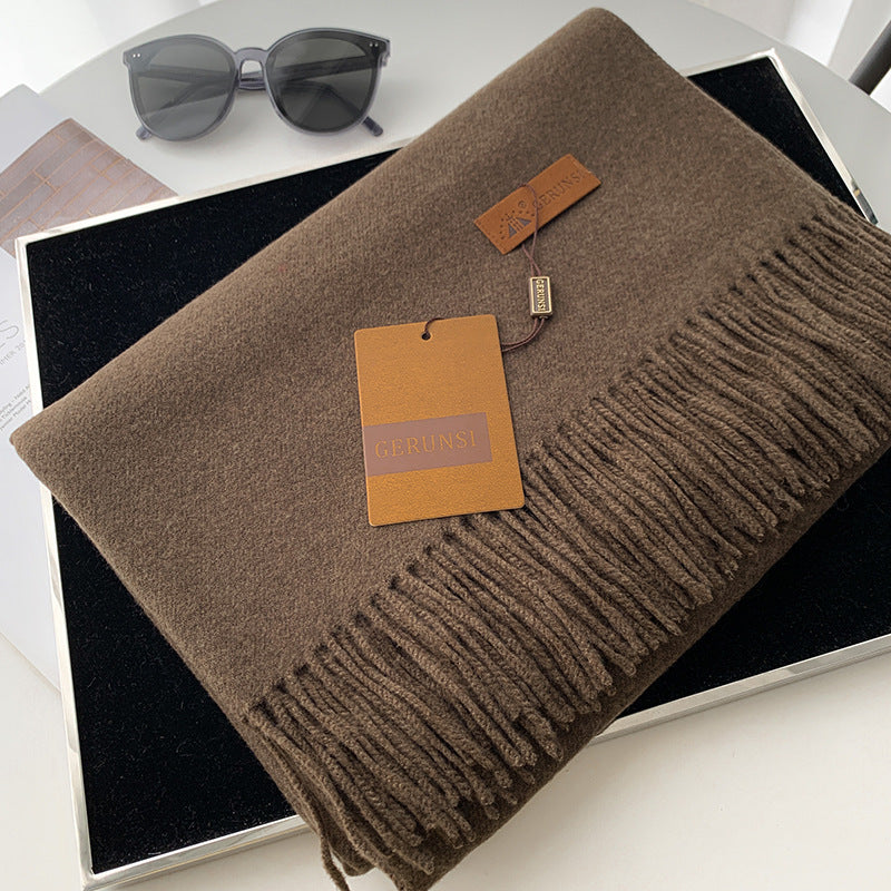Luxurious Cashmere Scarf - Warm, Stylish, And Versatile Winter Accessory