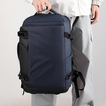 15&quot; Waterproof Laptop Backpack With Side Opening And USB-C Charging Port