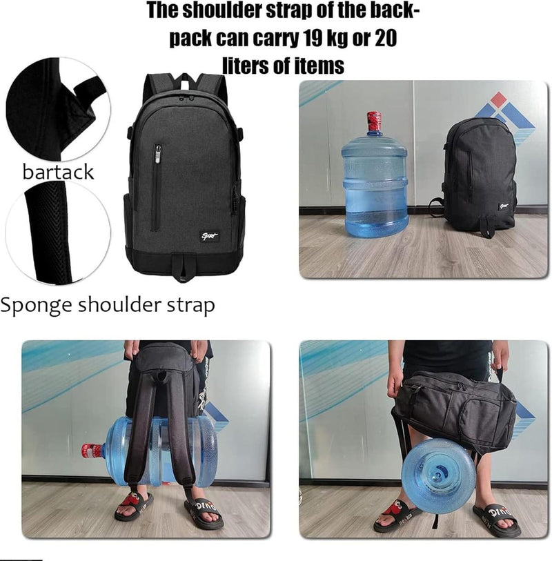 15.6-Inch Laptop Backpack With Organiser Pockets And Water-Resistant Material