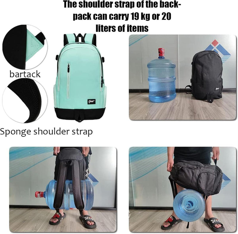 15.6-Inch Laptop Backpack With Organiser Pockets And Water-Resistant Material