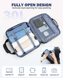 15.6-Inch Rolling Laptop Bag With Multiple Compartments And Airline Approved Dimensions