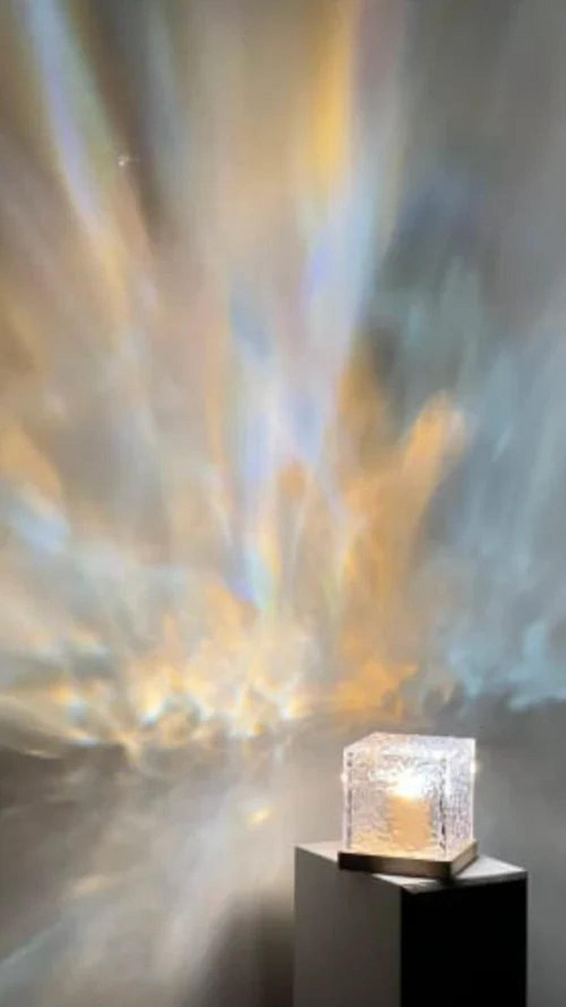 16-Color LED Northern Lights Lamp With Remote Control