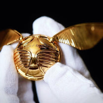 18K Gold-Plated Vintage Ring Box With Wizarding Design