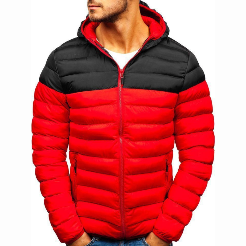 Waterproof Insulated Gradient Puffer Jacket