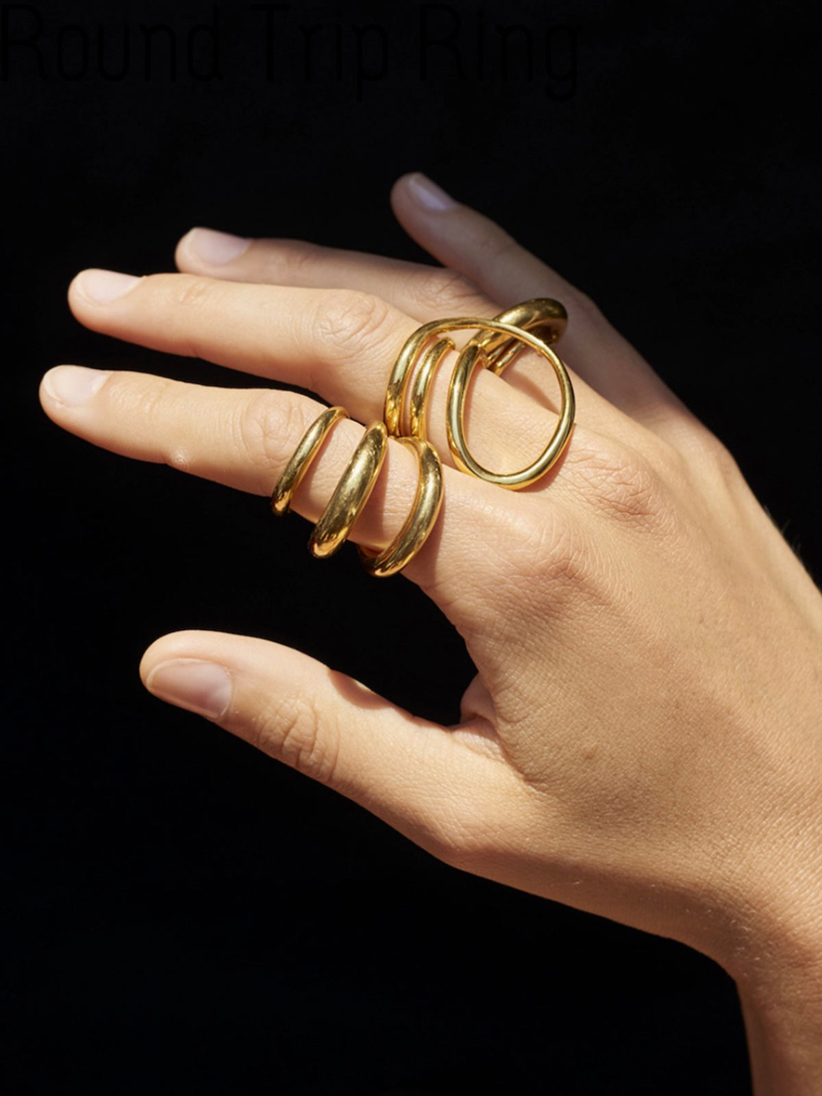 1pc Twisted Spring Ring
