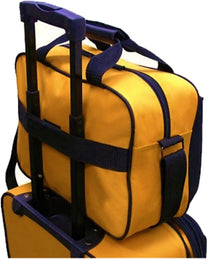 2-Piece Expandable Softside Luggage Set With Inline Skate Wheels