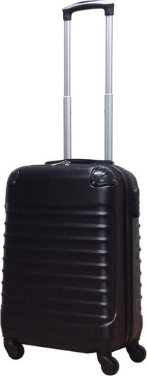 2-Piece Hard Shell ABS Luggage Set with 4 Wheels and Combination Lock
