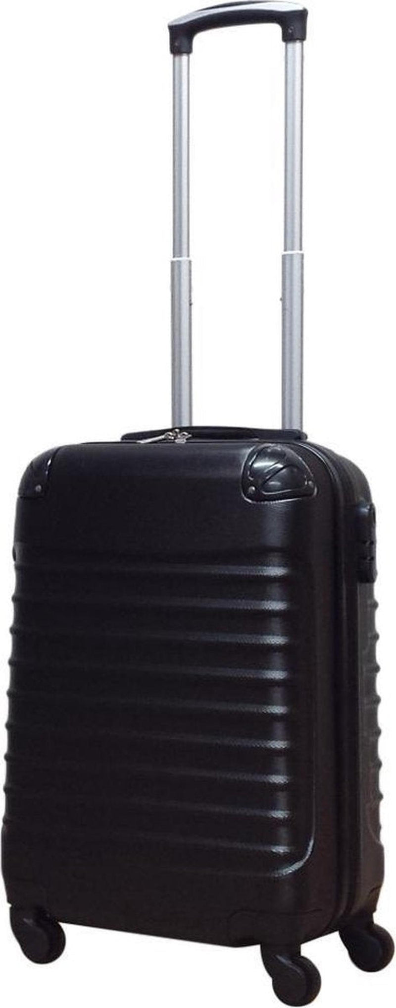 2-Piece Hard Shell ABS Luggage Set with 4 Wheels and Combination Lock