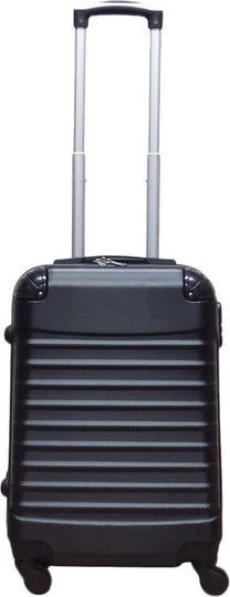 2-Piece Hard Shell ABS Luggage Set with 4 Wheels and Combination Lock
