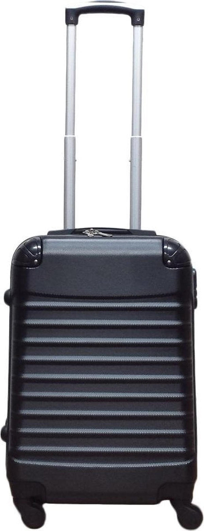 2-Piece Hard Shell ABS Luggage Set with 4 Wheels and Combination Lock