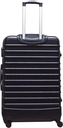 2-Piece Hard Shell ABS Luggage Set with 4 Wheels and Combination Lock