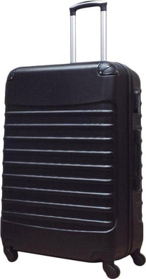 2-Piece Hard Shell ABS Luggage Set with 4 Wheels and Combination Lock