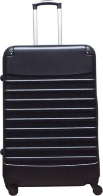 2-Piece Hard Shell ABS Luggage Set with 4 Wheels and Combination Lock