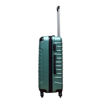 2-Piece Hard Shell ABS Luggage Set with 4 Wheels and Combination Lock