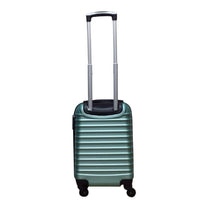 2-Piece Hard Shell ABS Luggage Set with 4 Wheels and Combination Lock
