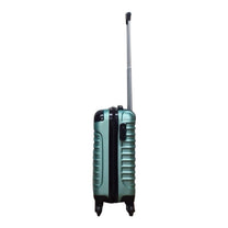 2-Piece Hard Shell ABS Luggage Set with 4 Wheels and Combination Lock