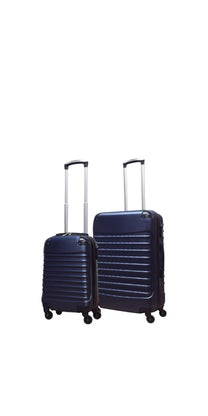 2-Piece Hard Shell Luggage Set With 4-Wheel System
