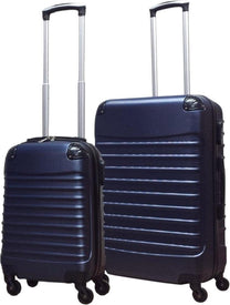 2-Piece Hard Shell Luggage Set With 4-Wheel System