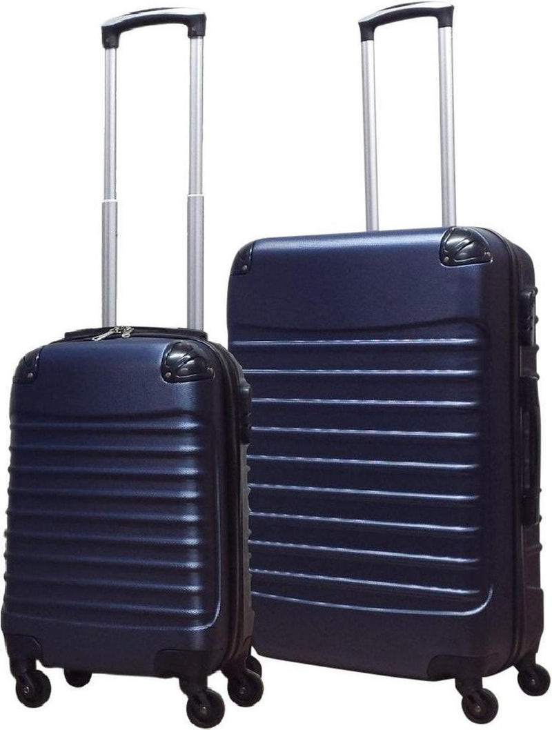 2-Piece Hard Shell Luggage Set With 4-Wheel System