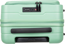 2-Piece Hard Shell Luggage Set With Laptop Compartment