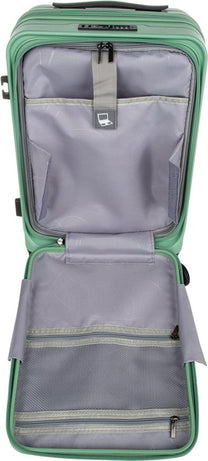 2-Piece Hard Shell Luggage Set With Laptop Compartment