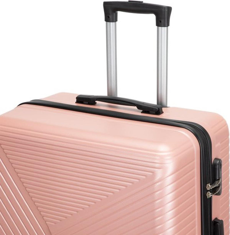 2-Piece Hard Shell Luggage Set With TSA Lock And Spinner Wheels